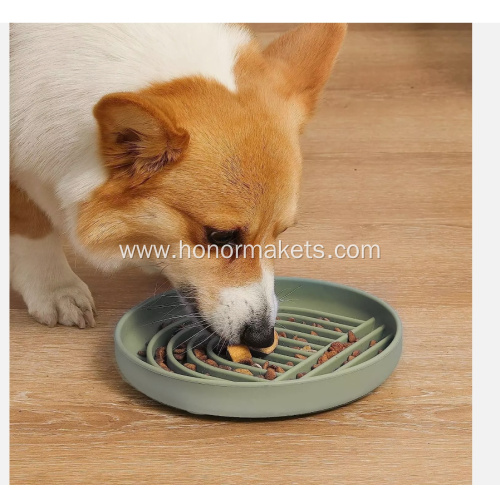 Silicone Pet Slow Feeding Bowl